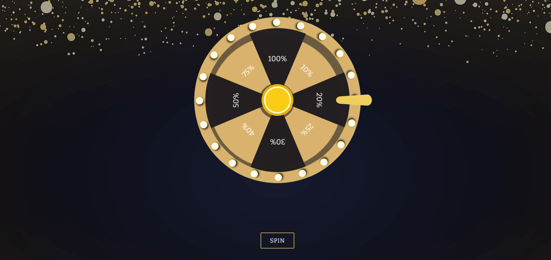 ECOMMERCE FORTUNE WHEEL